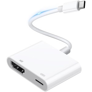Nuovissimo tipo-C adattatore digitale AV materiale del PC tipo-C a HDTV convertitore per <span class=keywords><strong>iPhone</strong></span> 15/16 uscita AC per la fotocamera del telefono cellulare - Product Image 3