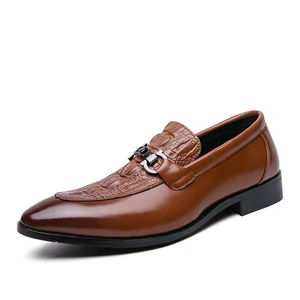 S0068X Nuevos Zapatos Oxford Formales de Caballero para Hombre, Bordados, de Otoño, Ligeros, de Cuero Genuino, con Patrón de Camuflaje, para Novio - Product Image 3