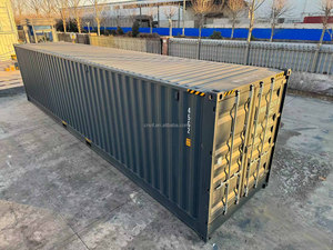 Vita 40HC 40HQ Dry Cargo Shipping <b>Container</b> 74.3cbm Capacity Full Side Wall 4 Doors Corten Steel White ISO9001 Certified - Product Image 4