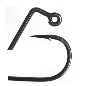 <span class=keywords><strong>Mustad</strong></span> 32833 1/0 -8/0 Crochet de gabarit de finition en nickel noir à 90 degrés et courbure ronde en bronze fin - Product Image 6