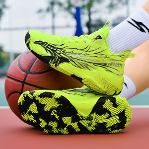 Chaussures de basketball en PU avec semelle en caoutchouc et doublure en coton, modèle homme, nouvelle collection été-printemps-hiver, vente en gros - Product Image 4