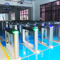 Tourniquet à balançoire à auto-vérification de l'état, homologué IP, pour utilisation en intérieur/extérieur, pour usines, campus (longueur du bras ≤500 mm)