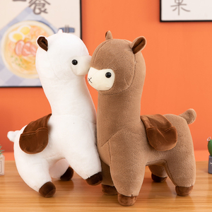 Simpatica bambola <span class=keywords><strong>alpaca</strong></span> cargo, giocattolo in lana di <span class=keywords><strong>alpaca</strong></span>, tessuto morbido per la pelle, una varietà di taglie tra cui scegliere - Product Image 6