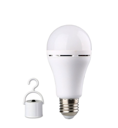 Bombilla de luz LED recargable de emergencia, 100lm/W, 9W, 12W, 15W, E27, E26, B22, fabricante de China