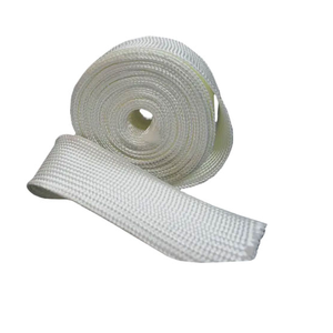 Manchons en quartz tressés isolants haute température pour câbles, fils, tuyaux, applications aérospatiales, électroniques et industrielles - Product Image 2