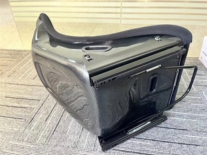 Siège auto MP en suède, sport, modifié, en <span class=keywords><strong>r</strong></span>ésine argentée, type baquet <span class=keywords><strong>Recaro</strong></span> - Product Image 6