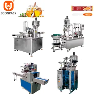 Automatic honey paste filling machine with mixer or heater honey sauce filling machine