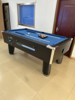 Table de billard à monnayeur en MDF, tailles 7FT et 8FT, avec différents tapis de billard, prix direct usine, nouvelle arrivée, en vente