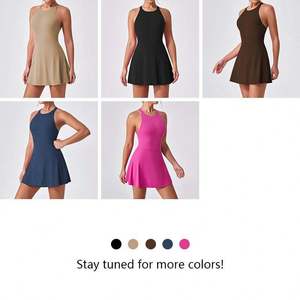 <span class=keywords><strong>Abito</strong></span> da Golf sportivo Casual sportivo con gonna a rete <span class=keywords><strong>abito</strong></span> da Tennis con gonna a rete da ragazza - Product Image 2