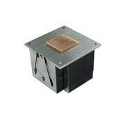 Module de puissance IGBT SIC en alliage de cuivre personnalisé HengDong, dissipateurs de chaleur refroidis par eau, composants de refroidissement à microcanaux, module thermique