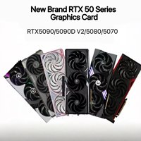 Carte graphique originale RTX 5090DV2 24 Go 3 ventilateurs RTX5090D V2 pour PC de jeu de bureau et rendu 5090 D V2