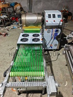 Machine automatique de fabrication de feuilles de rouleaux de printemps, machine à crêpes, machine à crêpes automatique à faible coût