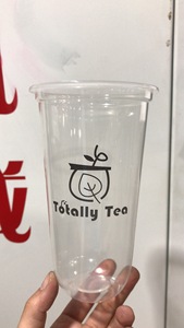 Factory Supplier Cheap Price <b>plastic</b> lids <b>cups</b> For Milk Tea Shop - Product Image 1