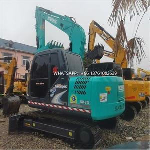 Japan Kobelco Small Kobelco 75 <b>Excavator</b> <b>Used</b> 7 Ton Ready to Ship SK75 Second Hand Digger Low Price for Sale - Product Image 5