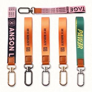 พวงกุญแจสายคล้องคอแบบทอโลโก้สั่งทำใหม่ พร้อมป้ายโลหะแบบกำหนดเอง - Product Image 5