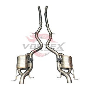 ท่อไอเสียแบบ Catback พร้อมวาล์ว Vortex SS304 สแตนเลส สำหรับรถเบนซ์ W223 S400 S450 ปี 2020-2025 รถซีดานหรูหรา - Product Image 1