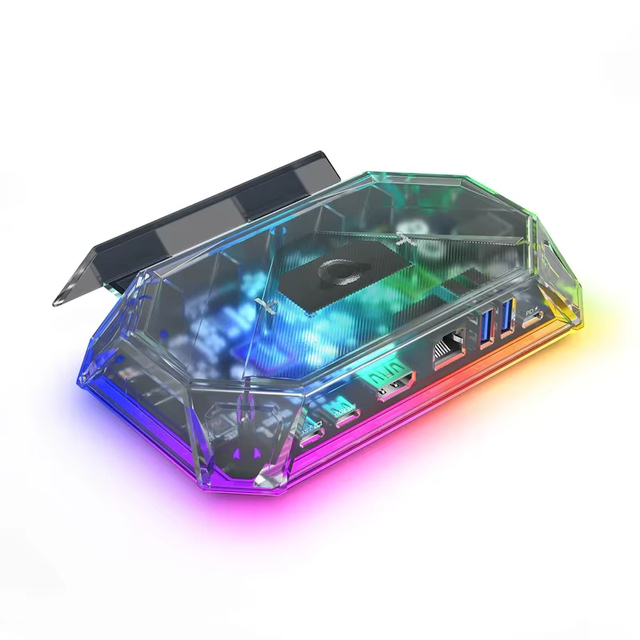 JSAUX 8 in 1 RGB Steam Deck Dock Docking Station Accessories for Steam Deck Gaming Hub Console