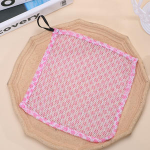 <span class=keywords><strong>Serviette</strong></span> de visage en nylon réutilisable thermique petite boucle carrée pour le bain et la cuisine - Product Image 2