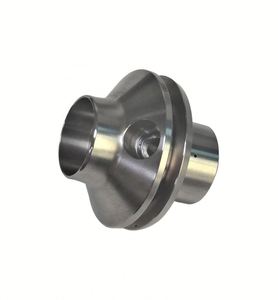 Adaptador de Brida Roscada de Acero Inoxidable Mecanizado por CNC de Alta Precisión Personalizado para Servicios de Mecanizado por Electroerosión por Hilo y Brochado - Product Image 1