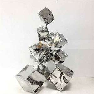 ANW5198 Fabricante de Esculturas Personalizadas de Acero Inoxidable, Gran Escultura Art Deco para Proyectos de Parques Públicos - Product Image 1