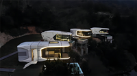Lit préfabriqué pour dormir en extérieur Cabine Pod Maison mobile préfabriquée Petite maison Conteneur moderne de luxe à ossature en acier Maison d'hôtel à capsule spatiale