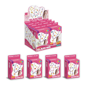 Set de Bloques de Construcción para Niños, 4 Tipos de Caja de Exhibición de Adornos, Bloques de Micropartículas, Juguete de Plástico para Hacer Joyas para Niñas - Product Image 3