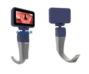 Laringoskop hastane laringoskop 3.5 inç dokunmatik ekran ile esnek Video laringoskop ayarlayın - Product Image 5