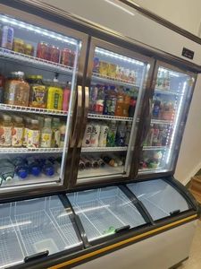 Congélateur-<span class=keywords><strong>réfrigérateur</strong></span> vertical à double température avec porte en verre |   <span class=keywords><strong>Réfrigérateur</strong></span> Vitrine pour Boissons, Fruits, Légumes et Glaces - Product Image 5