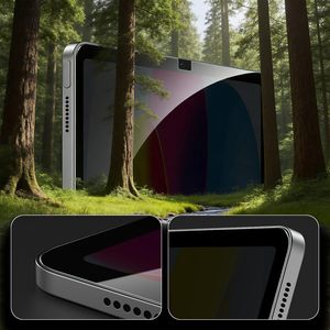 อุปกรณ์ป้องกันหน้าจอเพื่อความเป็นส่วนตัวกระจกนิรภัยป้องกันการสอดแนมสำหรับ iPad Air 11นิ้ว (M2/M3/M4) อุปกรณ์ป้องกันหน้าจอเพื่อความเป็นส่วนตัวรองรับ <span class=keywords><strong>Apple</strong></span> <span class=keywords><strong>Pencil</strong></span> - Product Image 6