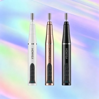 HOWYEA - Taladro de Uñas Profesional Portátil de 35000 RPM, Inalámbrico, para Manicura y Pedicura, con Enchufe Estadounidense