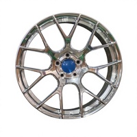 Jantes en aluminium forgé polies sur mesure, à cinq branches profondes, 16-24 pouces, 5x112/114.3/120, 20/25 mm, Audi RE-V7 EC-7RS