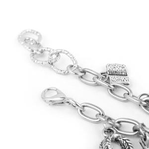 Pulsera con colgante de la escuela mágica de la película, soplones dorados, sombrero de búho, escoba, joyería de aleación - Product Image 4