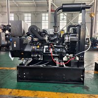 Groupe électrogène diesel mobile à châssis ouvert de type silencieux à démarrage automatique ATS 40 kVA 30 kW 50 Hz/60 Hz avec moteur Yuchai pour l'aquaculture