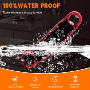 Thermomètre numérique LCD instantané pour viande, testeur de température alimentaire, thermomètre de cuisine avec ouvre-bouteille - Product Image 4