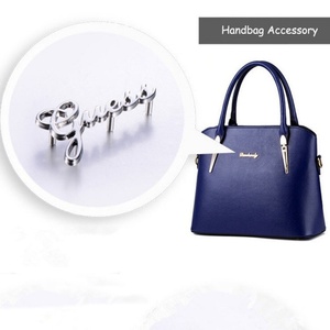 3D Effect <b>Letter</b> Pin <b>Metal</b> Label for Leather Bag - Product Image 3