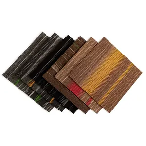 Karpet ubin hitam 50x50 karpet ubin dapat dilepas persegi tahan api tikar ubin karpet persegi perekat karpet