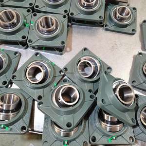 UCFL201 UCFL202 UCFL203 UCFL204 Palier à roulement à billes à bride ovale monté, en acier chromé, boîtier en fonte, UCFL 201 202 203 204 - Product Image 6