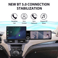 Écran ZWNAV 13,1" + 12,3" pour Hyundai IX45 2013-2017, Android 15, CarPlay sans fil, DSP, GPS, autoradio stéréo, 4G WiFi, OEM