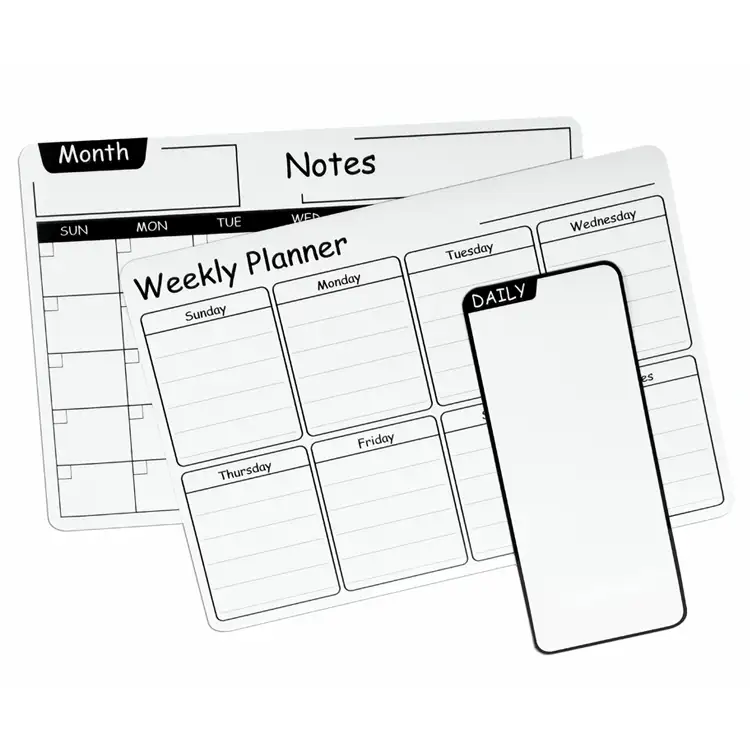 Custom Printed Planner Notepad Stationery Paper Printing A4 Memo Pad Daily To Do List Notepad Planner