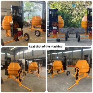 Auto-Loader 350L 500L 700L betoniera Diesel del motore di miscelazione del cemento macchina per l'esportazione - Product Image 4