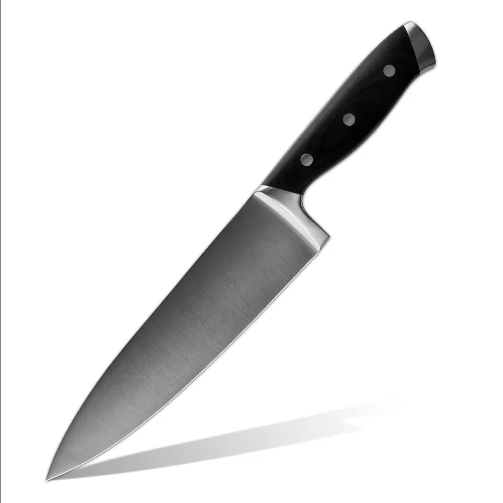 Amazon Top Seller 8 pollici Alto Tenore di Carbonio In Acciaio Inox Tedesco coltello Da Cucina del Cuoco Unico Della Lama per lo Chef
