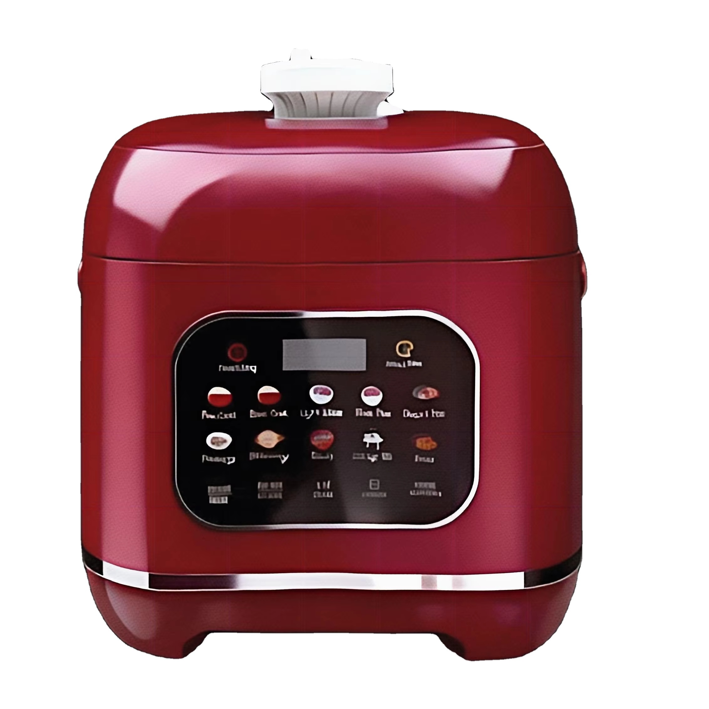 Crestline 5.1-6.0L 10-in-1 Multi-Use Electric Pressure Cooker Digital Touch Screen Control Overheat Protection Automatic Shut