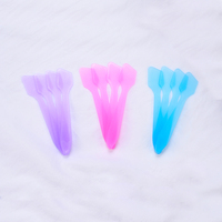 Bâtons de masque facial spatules cosmétiques petite cuillère en plastique réutilisable pour bricolage soins de la peau maquillage masque facial recyclable outils de mélange