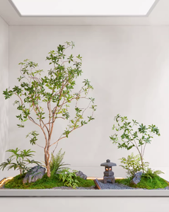 Planta Artificial Verde para Paisajismo, Pieris Japonica Grande, Planta Falsa para Decoración de Interiores, Árbol Colgante con Hojas en Forma de Campana - Product Image 5