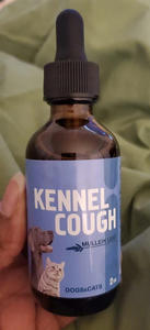 Gotas de hojas de gordolobo para mascotas, perros, gatos, perrera, suplemento para el tratamiento de la tos, raíz de malvavisco, gotas de <span class=keywords><strong>regaliz</strong></span> - Product Image 2