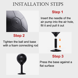 123 thể thao hút cup Vent bóng căng thẳng Buster đấm bốc máy tính để bàn đấm Túi bàn cho trẻ em - Product Image 2