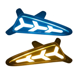 3สี3 FunctionsLED Day LightสำหรับToyota <span class=keywords><strong>CHR</strong></span> C-HR 2017 2018 LED Daytime Running LightหมอกDRLกันชนเลี้ยวเลี้ยวไฟสัญญาณ - Product Image 5
