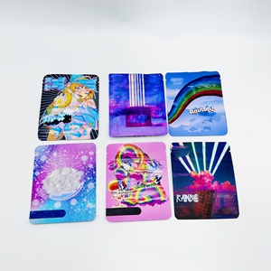 ถุง <span class=keywords><strong>Mylar</strong></span> ขนาด1G 3.5G 28G พร้อมโลโก้รูปร่างที่กำหนดเองถุง <span class=keywords><strong>Mylar</strong></span> โฮโลแกรม - Product Image 3