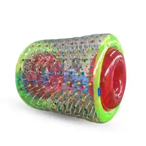 Opblaasbare Bubble Roller Cilinder Roller Zorb Bal Opblaasbare Water Walking Roller Ball