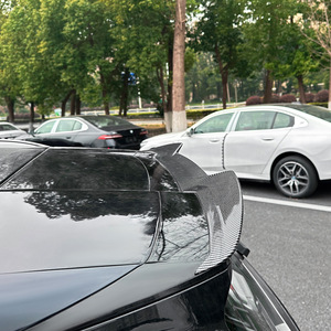 Bmw X3 G45 2025 Rear Spoiler Blade Style Piano <b>Black</b> Carbon Fiber Texture ABS <b>Trunk</b> Wing - Product Image 3